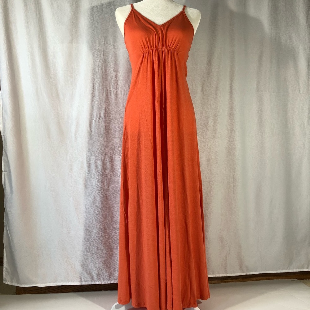 LA Made Orange Maxi Dress
